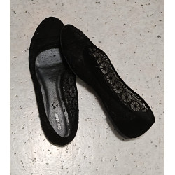 Schwarze Ballerinas