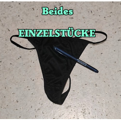 Glanz-String und...