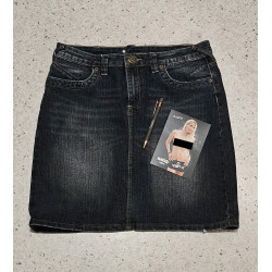 Dunkelblauer Jeansrock