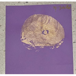 Goldener Brustabdruck