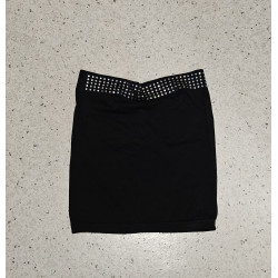 Schwarzes Top mit...